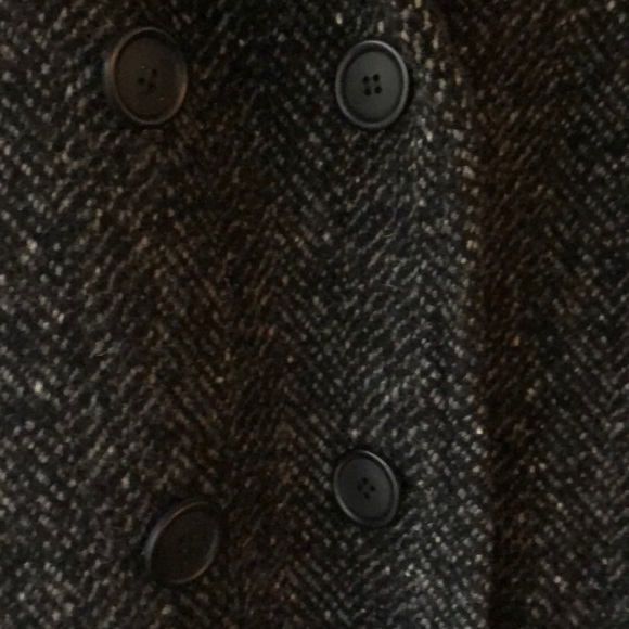 VTG Larry Levine Twill Weave Wool/Nylon Lined Coat - Picture 10 of 11